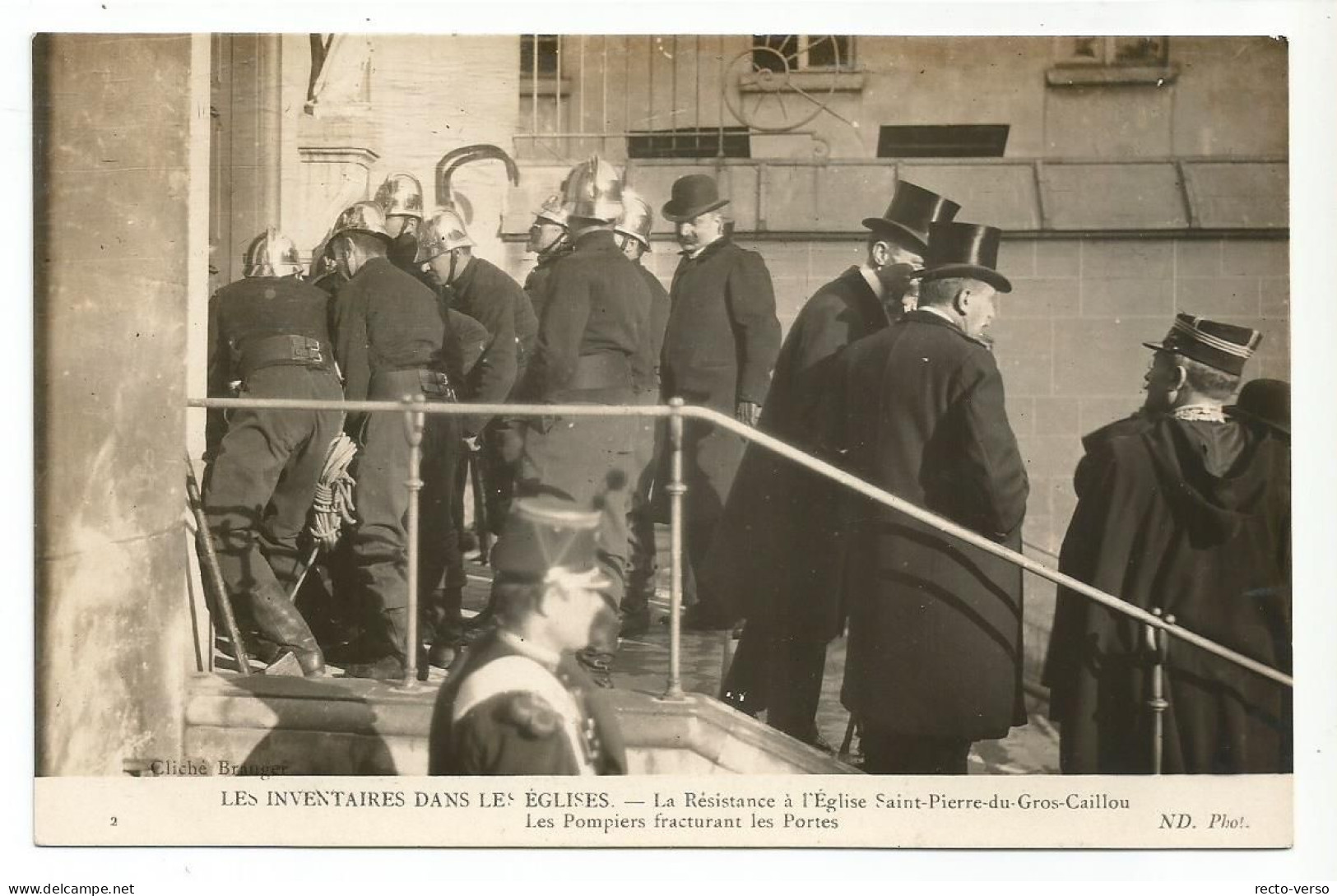 PARIS. Lot 10 CPA. LES INVENTAIRES DANS LES EGLISES. Saint Pierre Du Gros Caillou. Série Complète. TBE - Distrito: 07