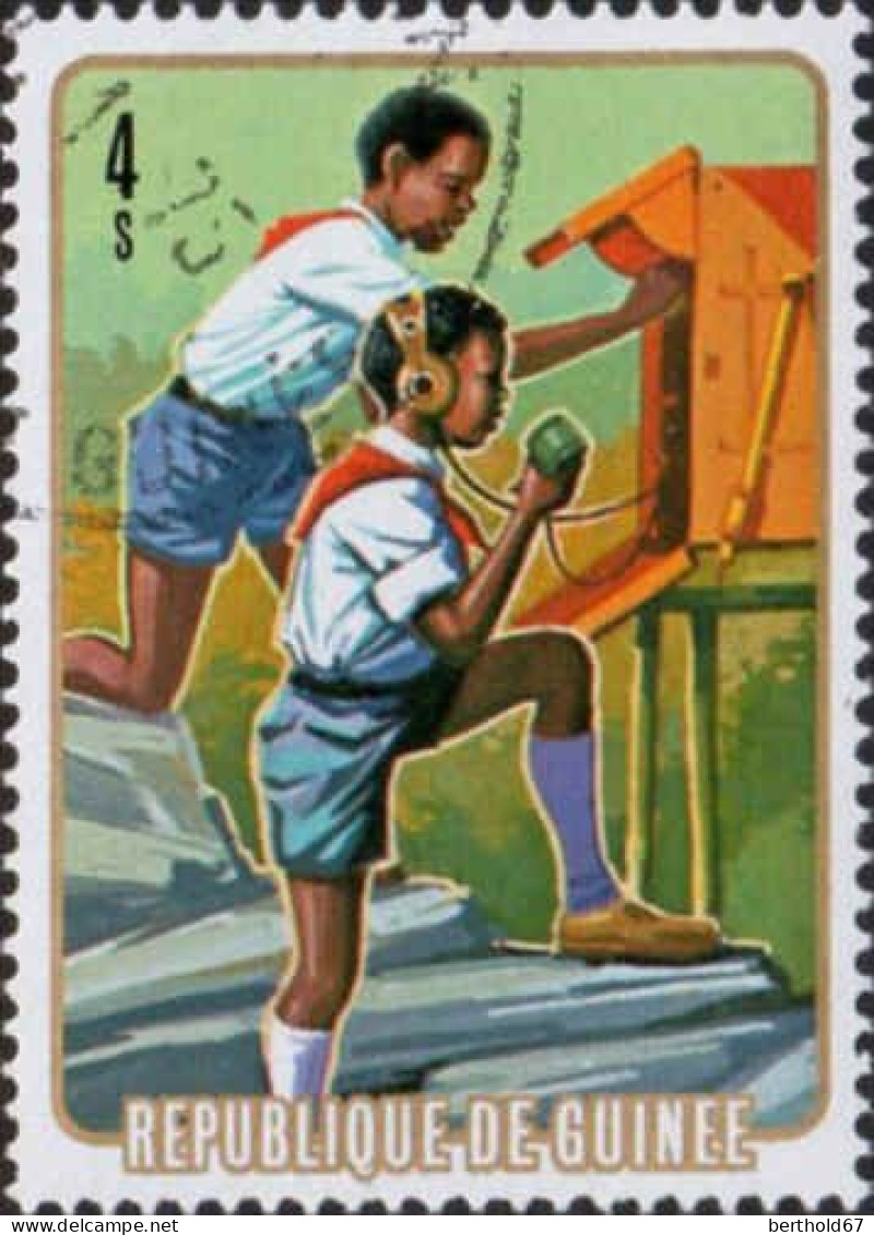 Guinée (Rep) Poste Obl Yv: 533/538 Scoutisme (Beau Cachet Rond) - Otros & Sin Clasificación