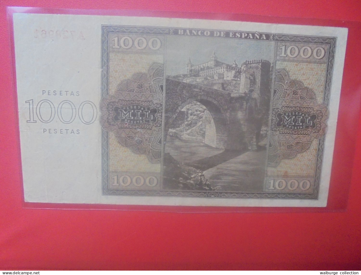 ESPAGNE 1000 PESETAS 21-11-1936 Circuler (B.34) - 1000 Pesetas