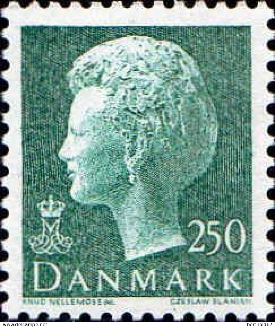 Danemark Poste N** Yv: 719/729 Margrethe II & Armoiries