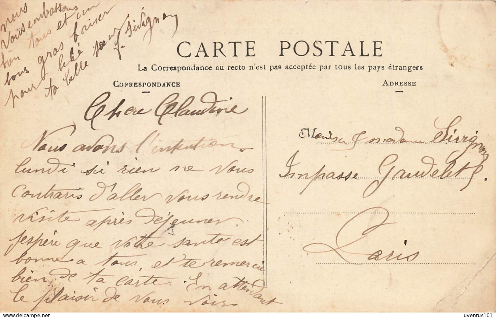 CPA Paris-Porte Dorée-187-Timbre      L3006 - Paris (07)