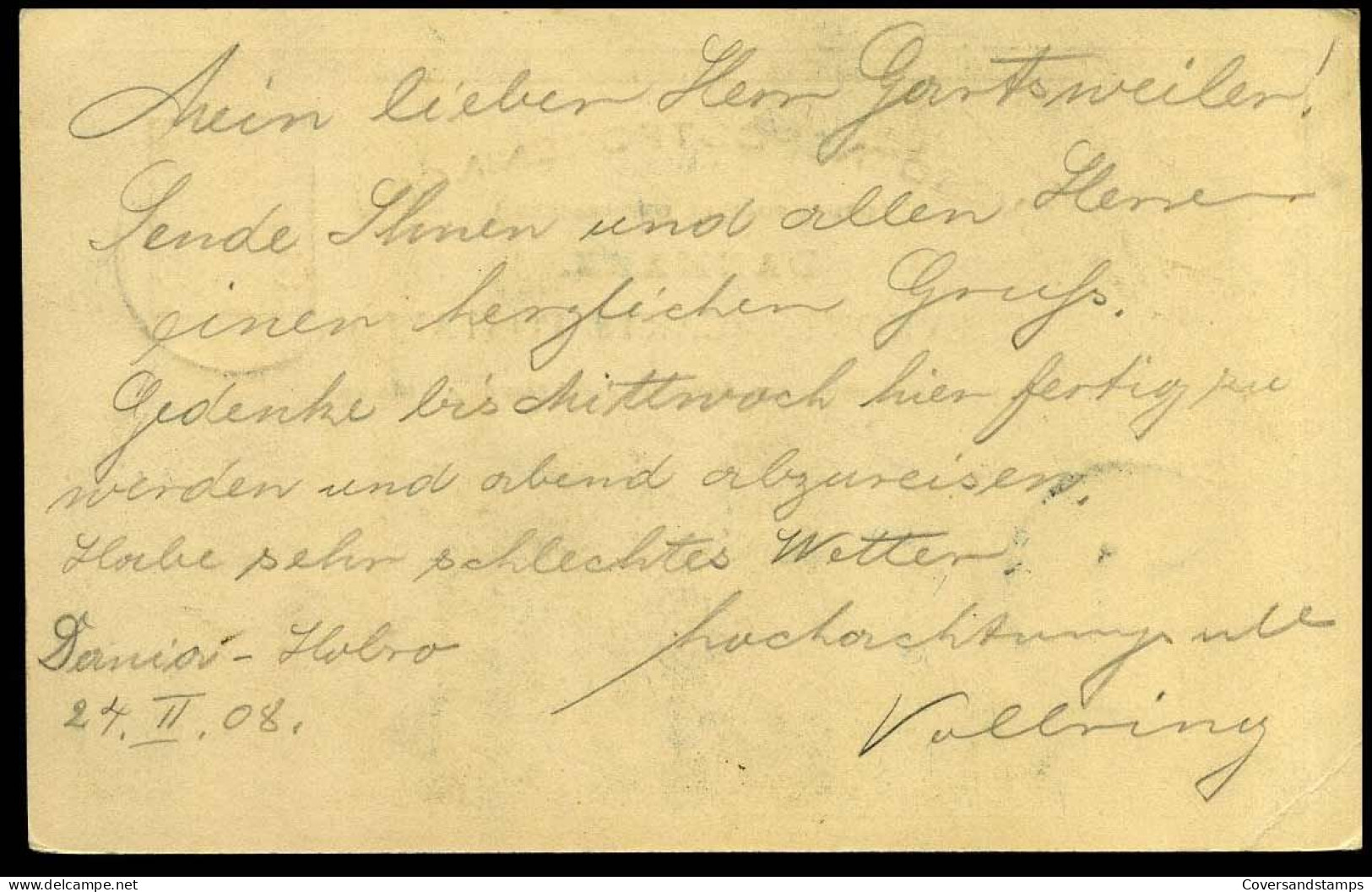 Brevkort - From Hobro To Leipzig, Germany - Postal Stationery