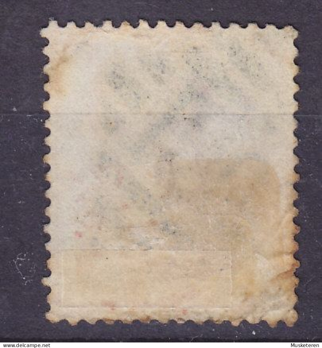 Great Britain 1874 Mi. 56, S.G. 144, 3d. Victoria Plate 14, Inverted Watermark, Number '186' Cancel (2 Scans) - Gebraucht