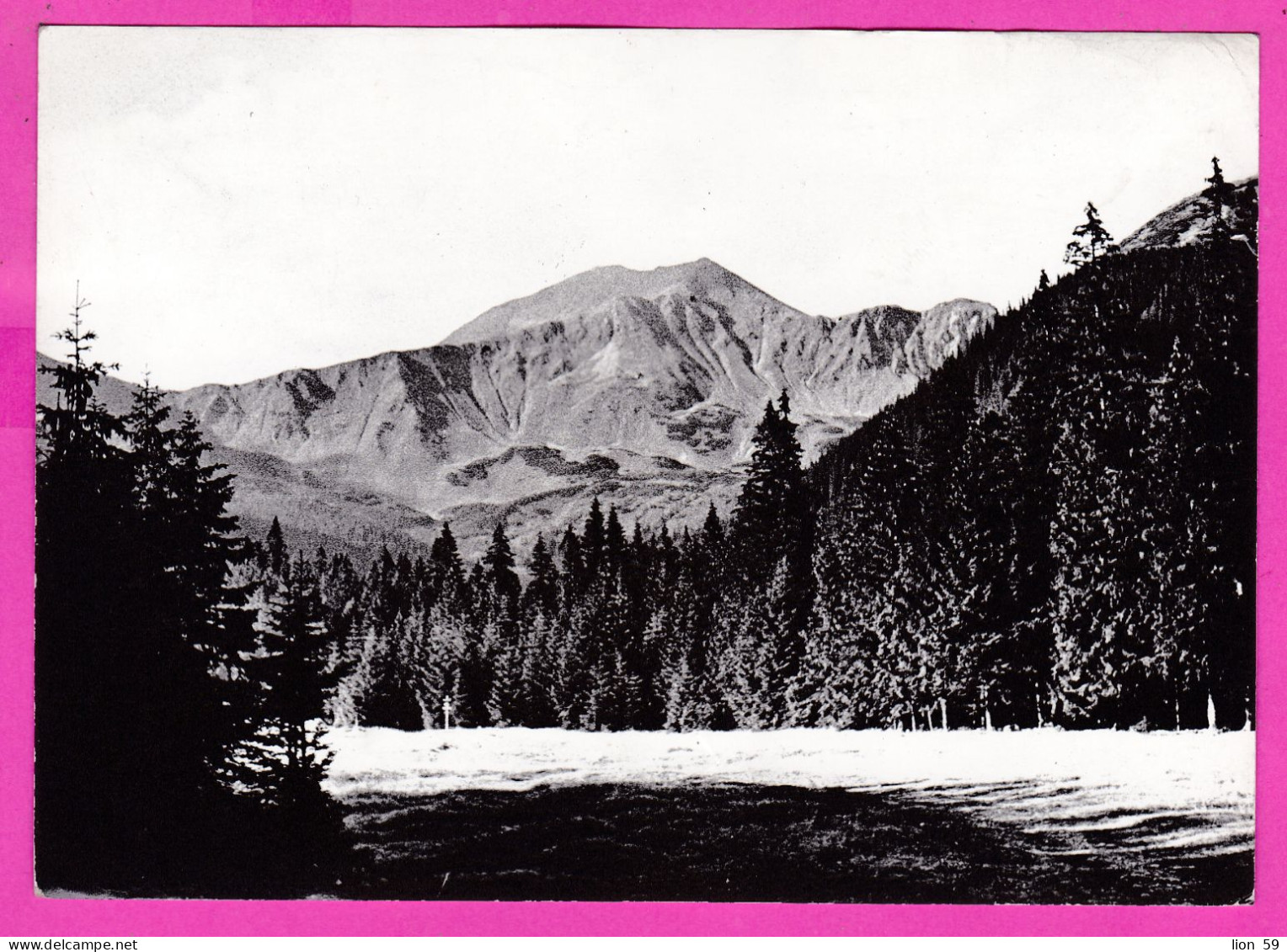 294450 / Poland - TATRY Widok Z Hall Ornak Na Bystra I Błyszcz PC 1964 USED 40Gr Statek Skandynawski IX Sailboat Flamme - Covers & Documents