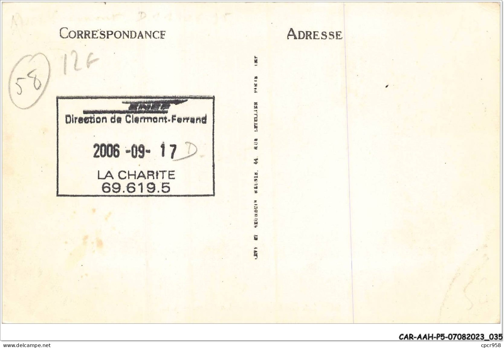 CAR-AAHP5-58-0401 - LA CHARITE - La Gare - La Charité Sur Loire