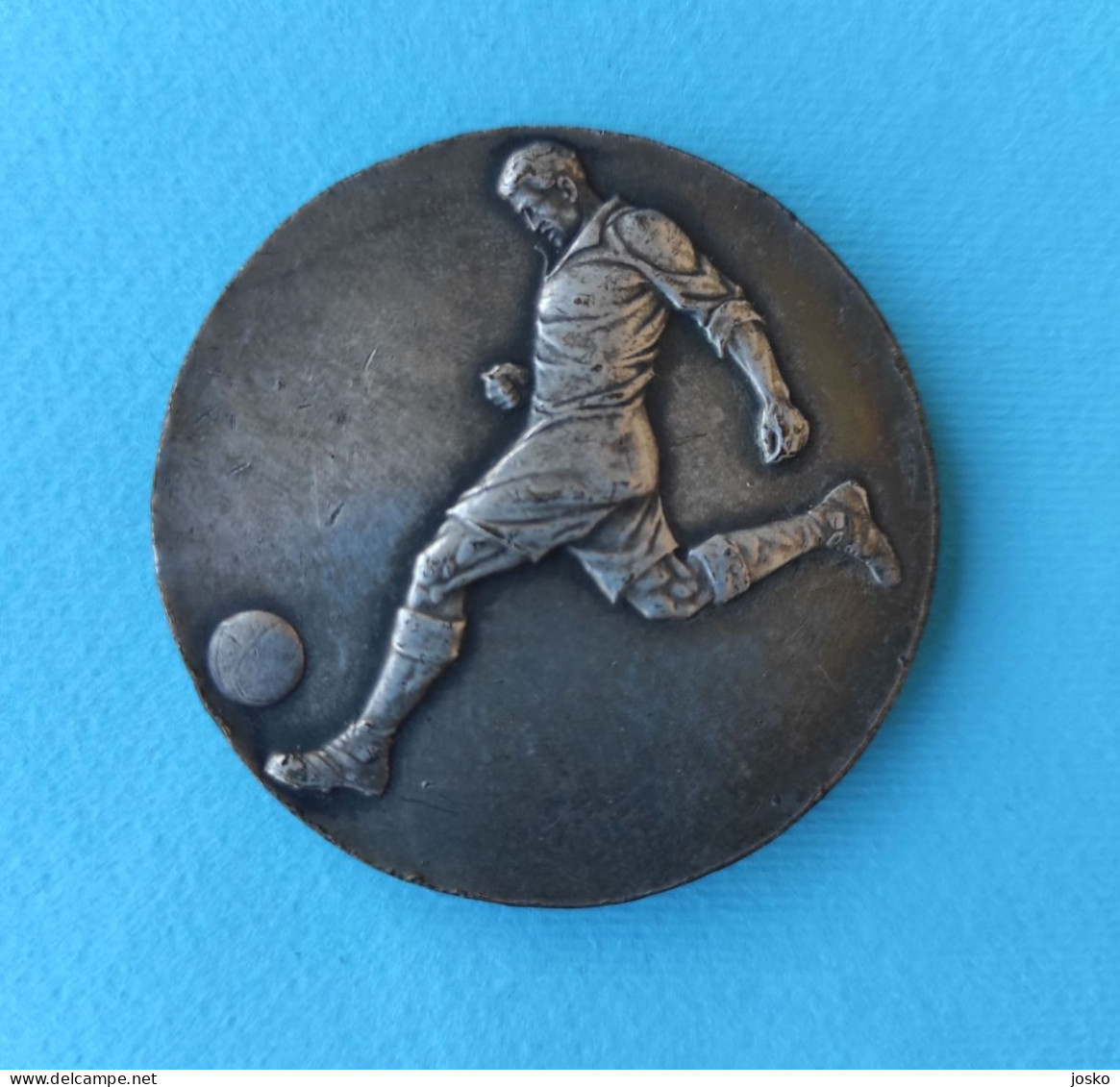 SUBOTICA FOOTALL UNION - Yugoslavia Kingdom Medal To Its Champion For 1929-30 (FK Bačka) * Serbia Serbie Soccer Foot RRR - Apparel, Souvenirs & Other