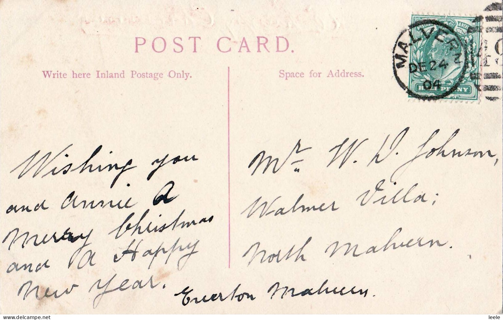 M72. Vintage Greetings Postcard. Malvern. St.Ann's Well. - Otros & Sin Clasificación