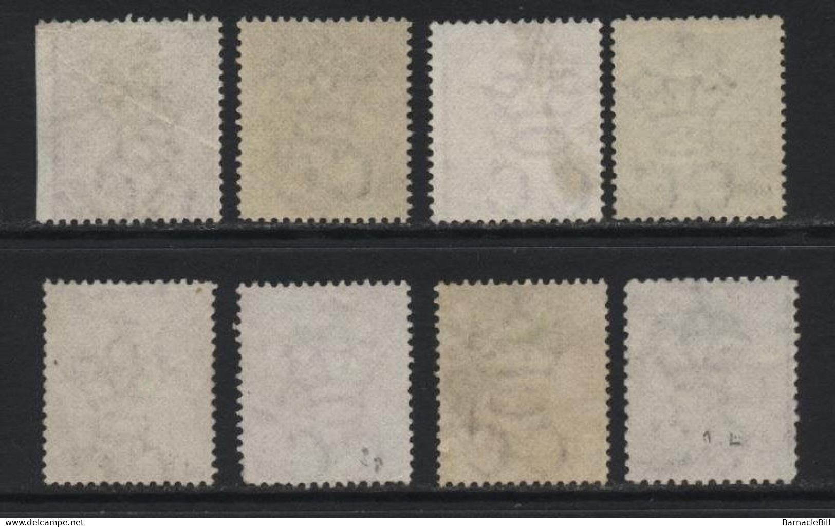 Jamaica (B02). 1870 Definitives Set Except For 5s.. Watermark Crown CC. Used. Hinged. - Giamaica (...-1961)
