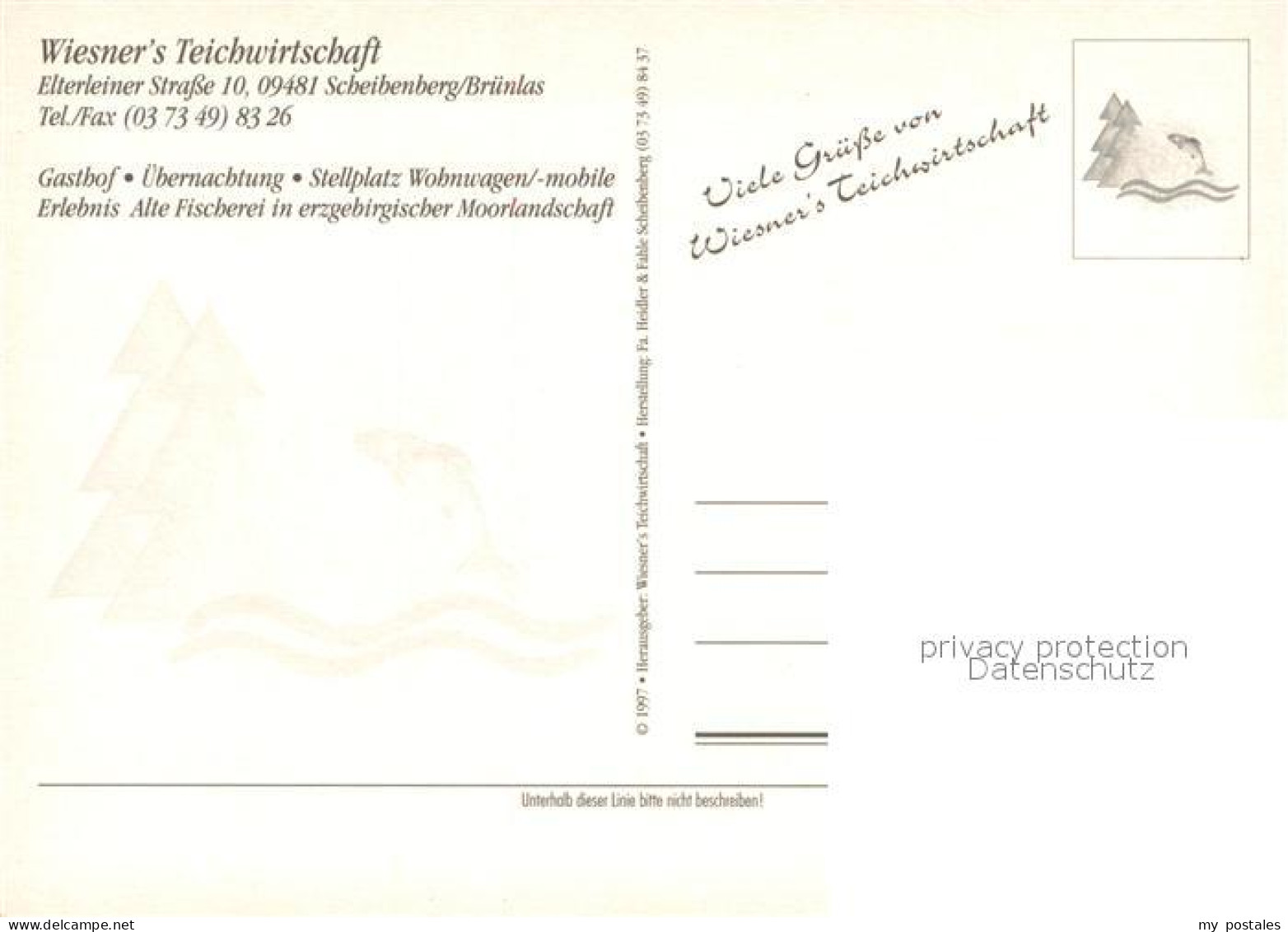 73734562 Scheibenberg Wiesners Teichwirtschaft Teichrosen Scheibenberg - Scheibenberg