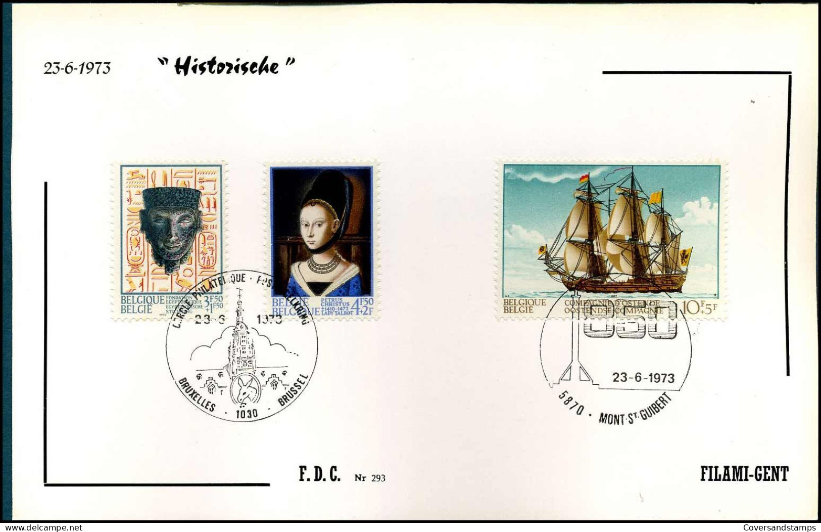 FDC Filami  - 1677/82 - Historische Uitgifte I - 1971-1980