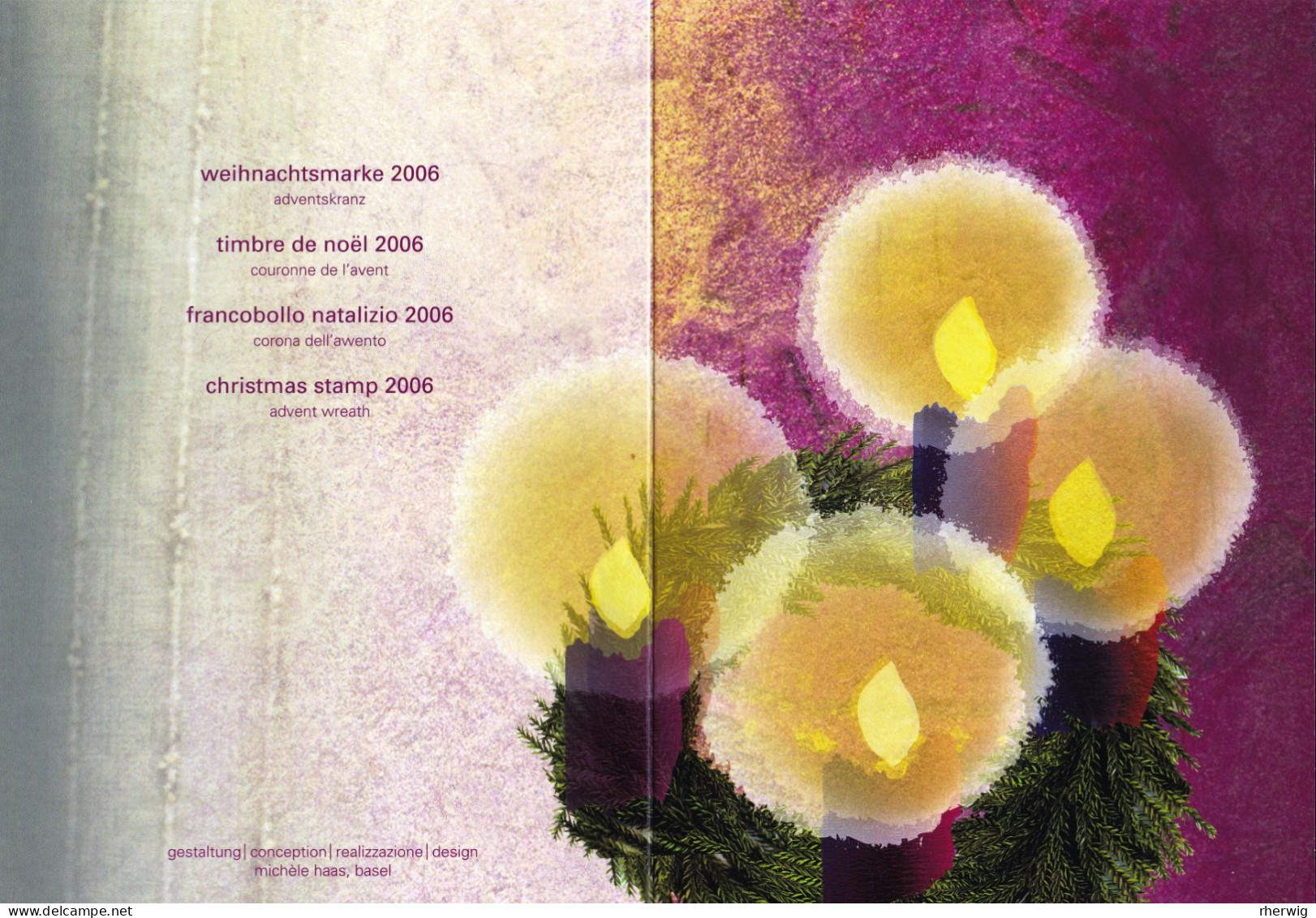 Schweiz, Jahresgabe 2006 Der PTT Mit 4x Mi. Nr. 1992 - Briefe U. Dokumente