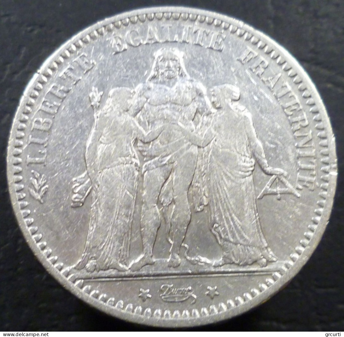 Francia - 5 Franchi 1873 A - Ercole - KM# 820 - 5 Francs