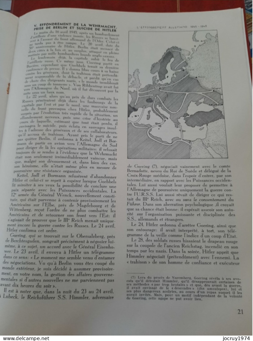 Magazine 'L'armee La Nation' 1 Novembre 1954 - Frans