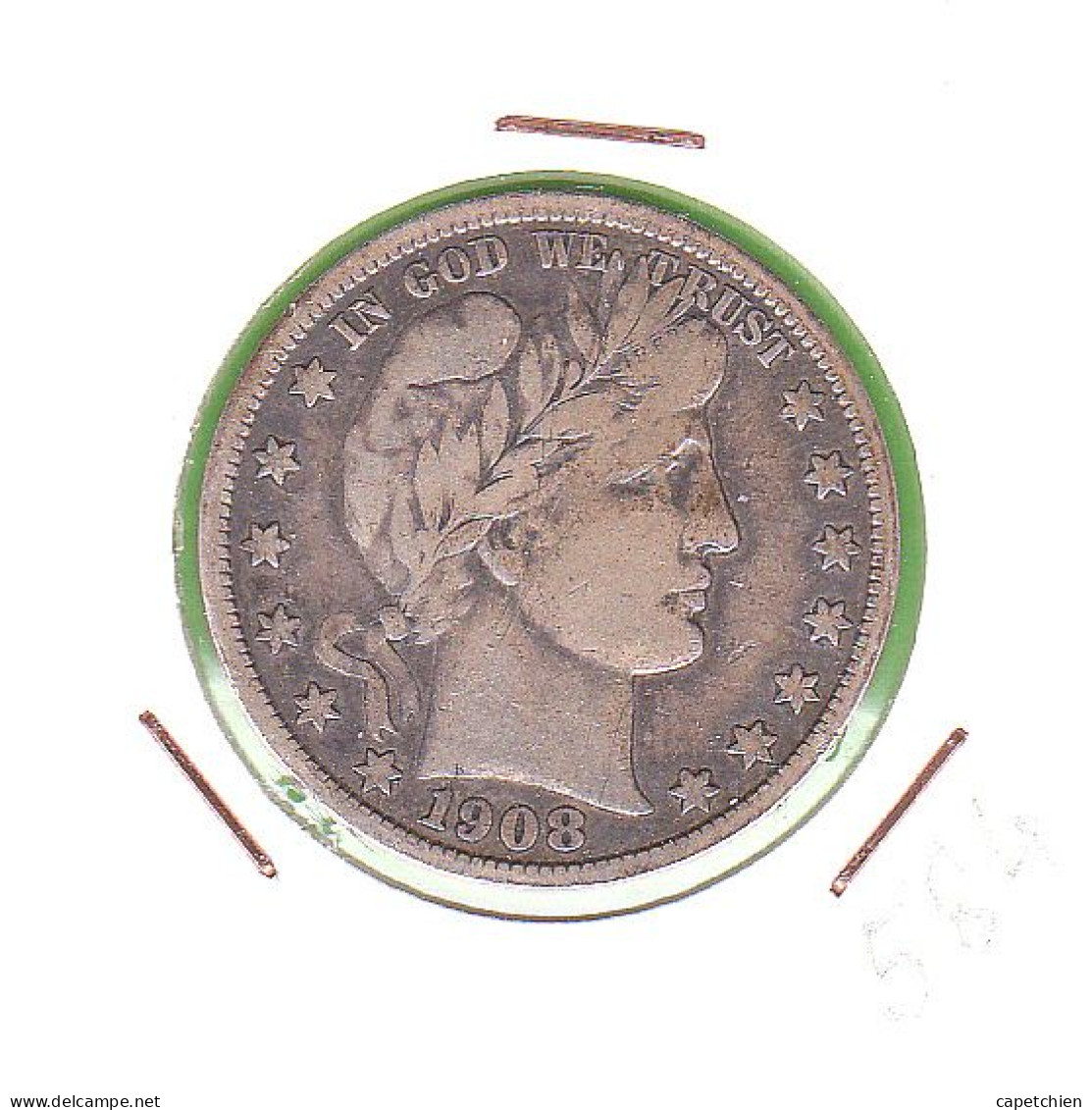 ETAT - UNIS / HALF DOLLAR / 1908 S - 1892-1915: Barber