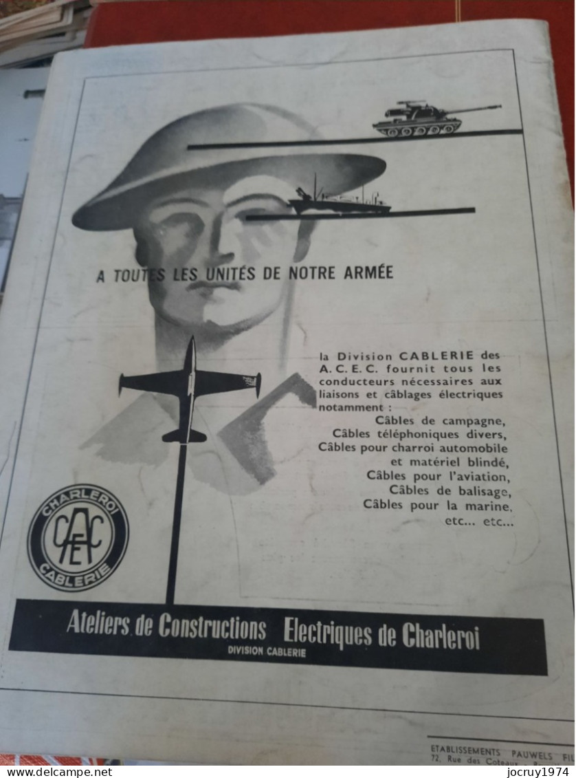 Magazine 'L'armee la nation' 1 mars 1952