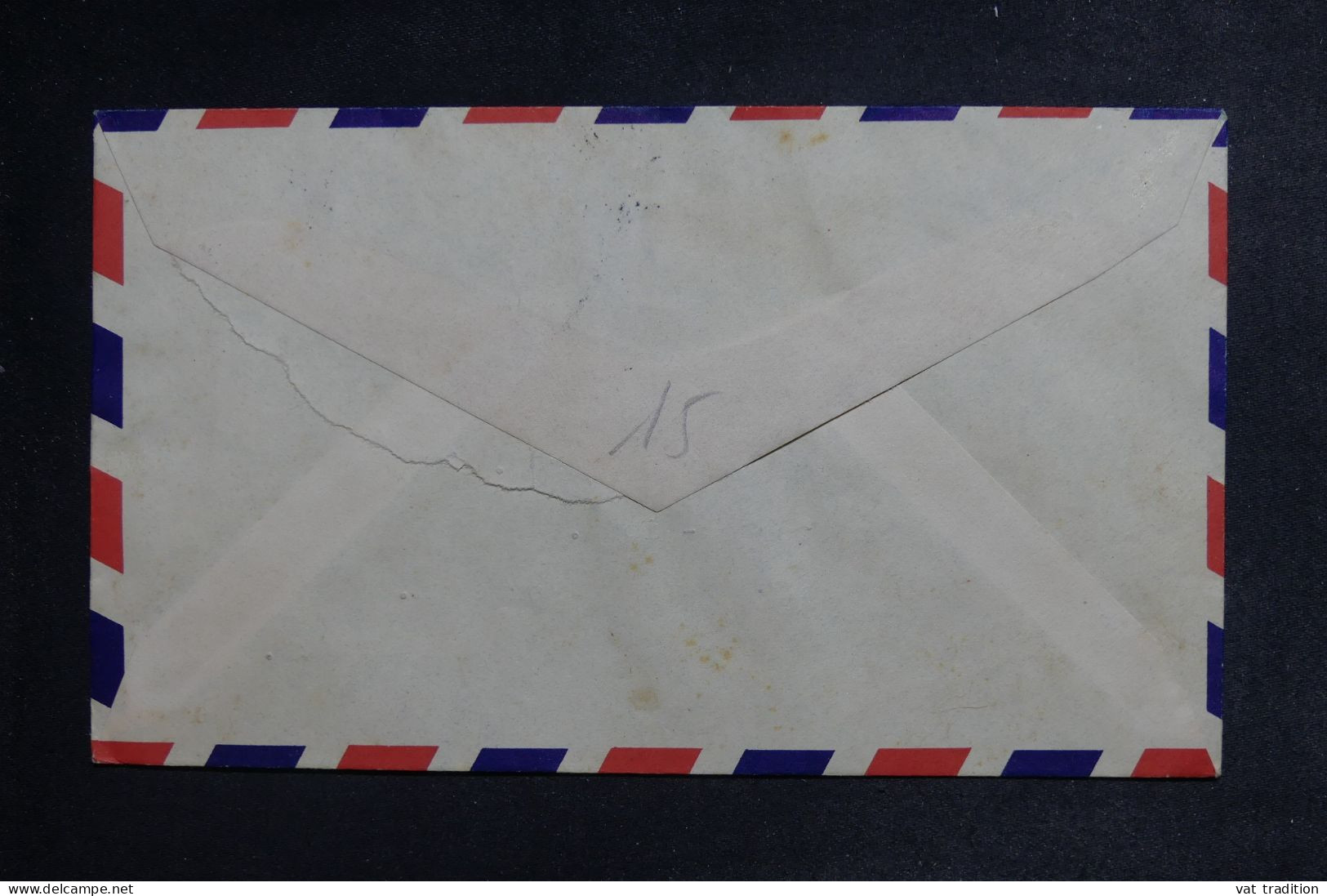 JAMAÏQUE - Lettre Par Avion > France  - 1956 - M 1375 - Jamaica (...-1961)