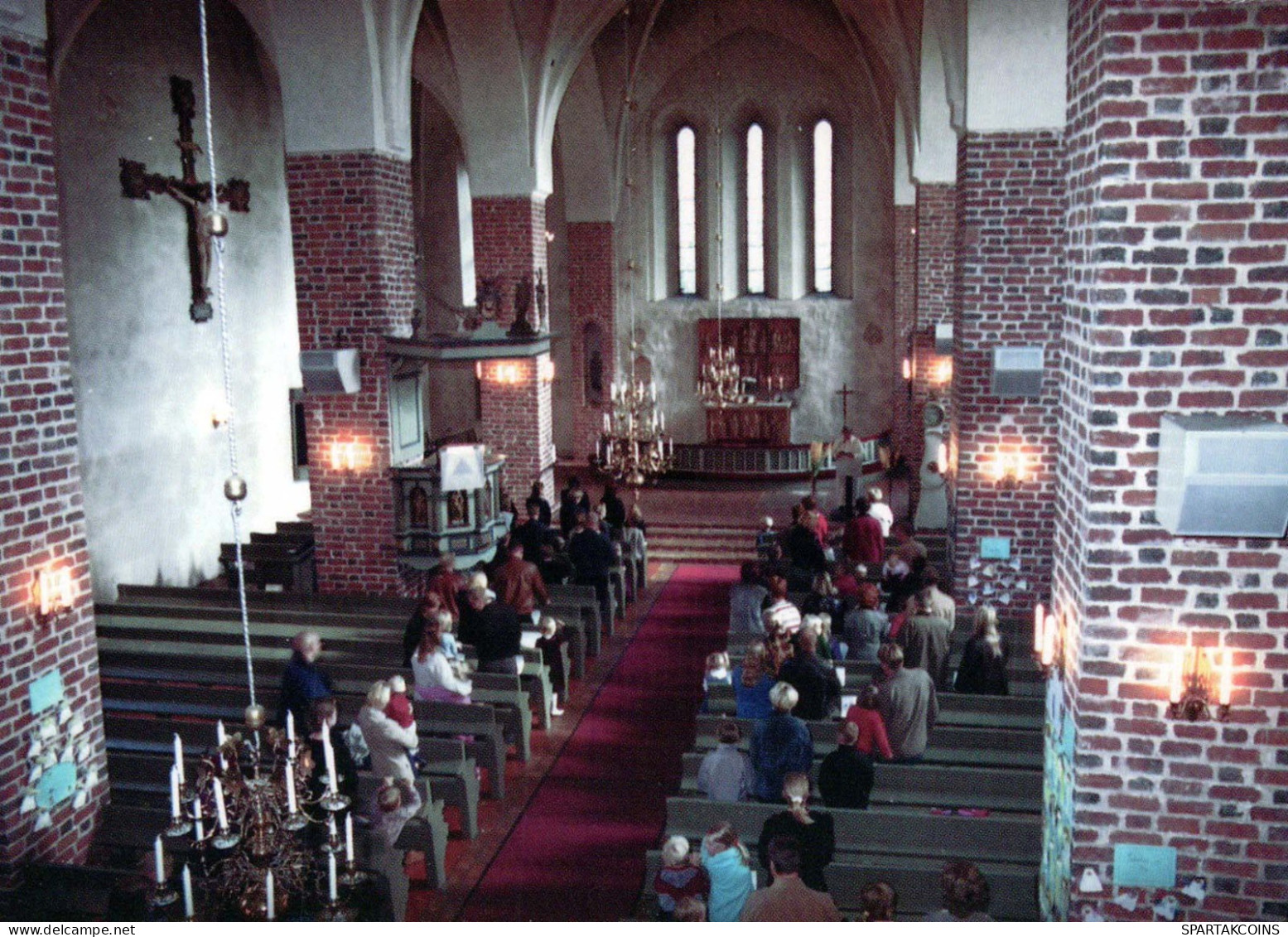 ÉGLISE Christianisme Religion Vintage Carte Postale CPSM #PBQ231.A - Churches & Convents