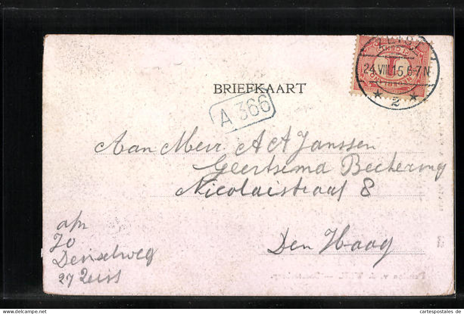 AK Soesterberg, Pension W. D. Wiel  - Altri & Non Classificati