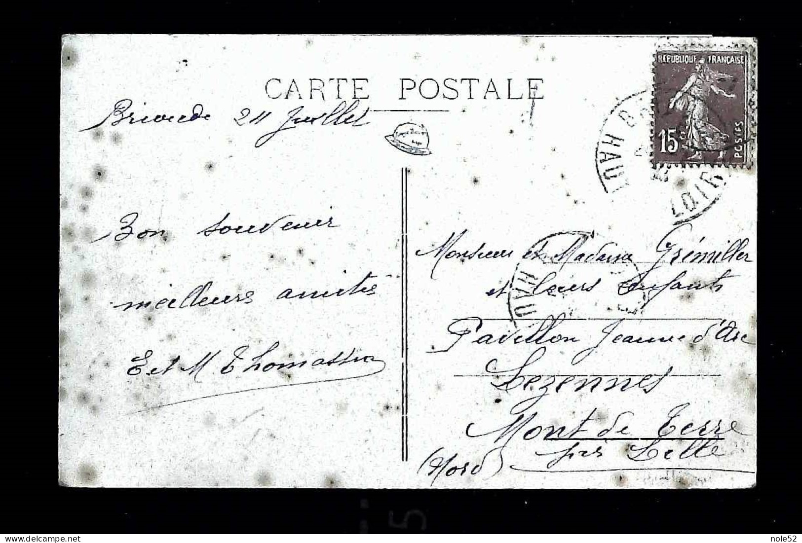 10€ : Vue Générale Et Pont Sur L'Allier - Voyagée - Brioude