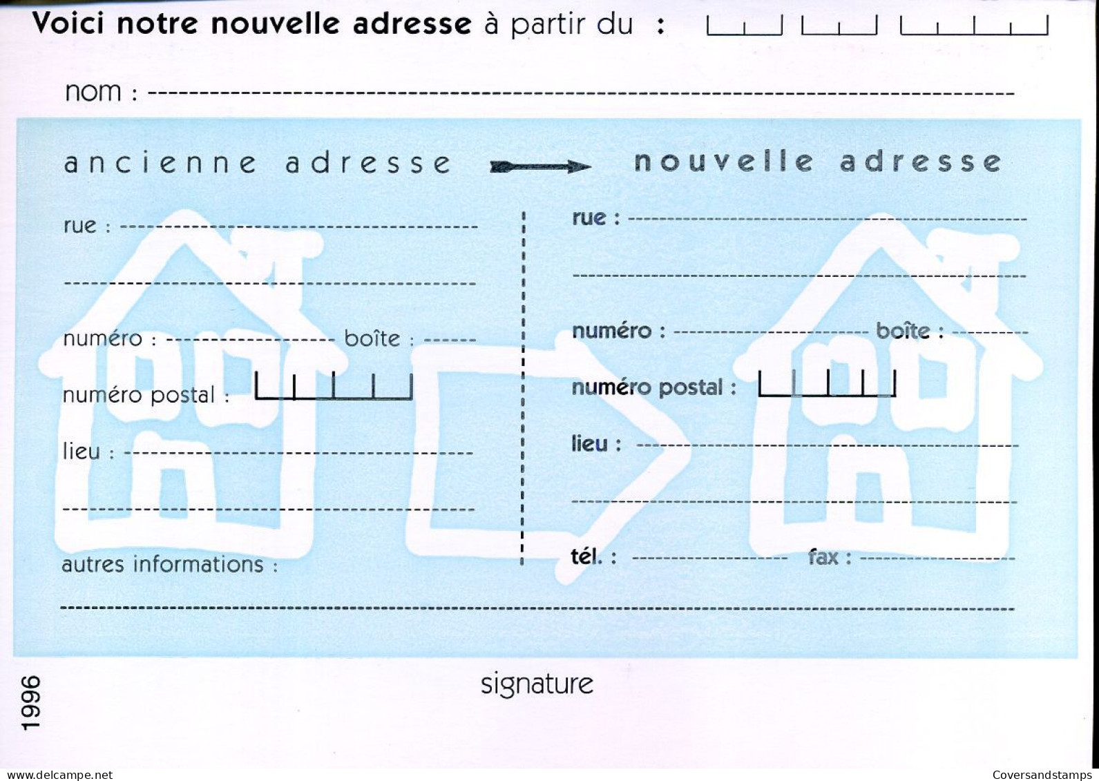 Mutapost : La Bonne Adresse! - Adreswijziging