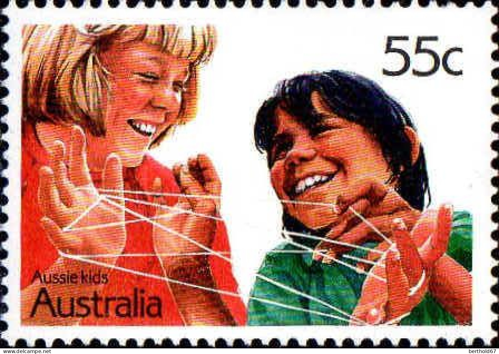 Australie Poste N** Yv:1029/1032 Enfants Australiens - Ongebruikt