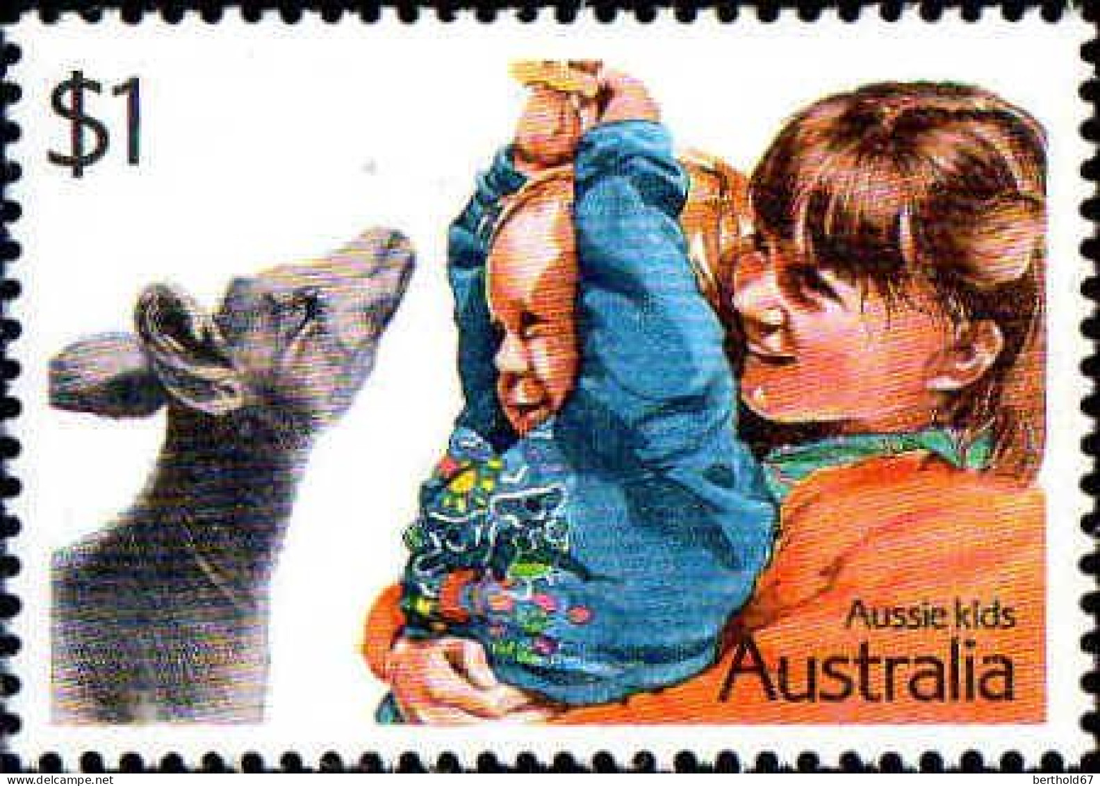 Australie Poste N** Yv:1029/1032 Enfants Australiens - Nuovi