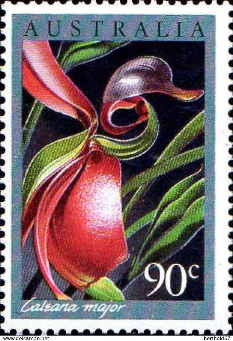 Australie Poste N** Yv: 973/976 Orchidées Australiennes (Thème) - Mint Stamps