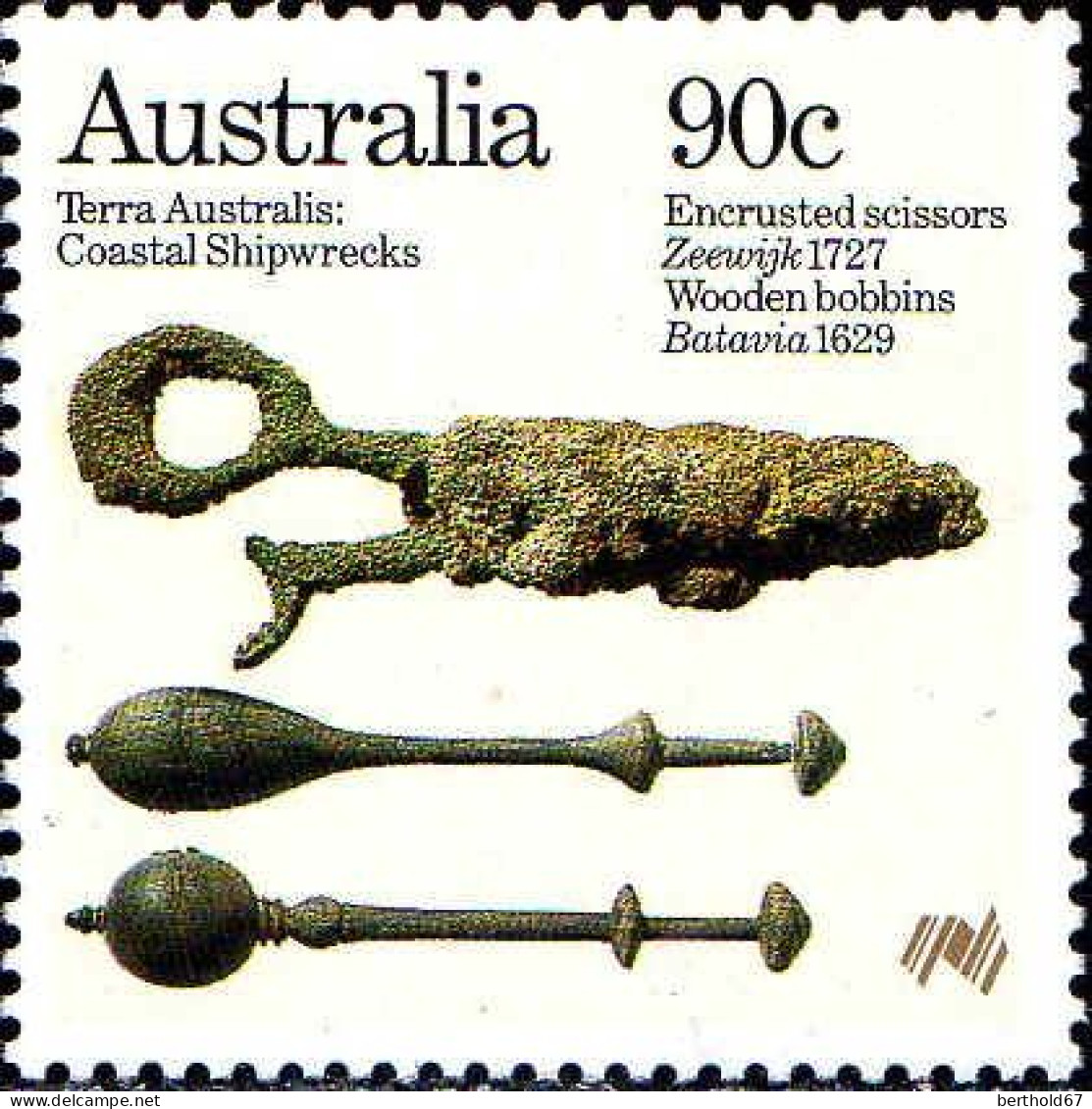 Australie Poste N** Yv: 923/926 Bicentenaire De L'implantation Des 1.colons (926 Dents Courtes) - Mint Stamps