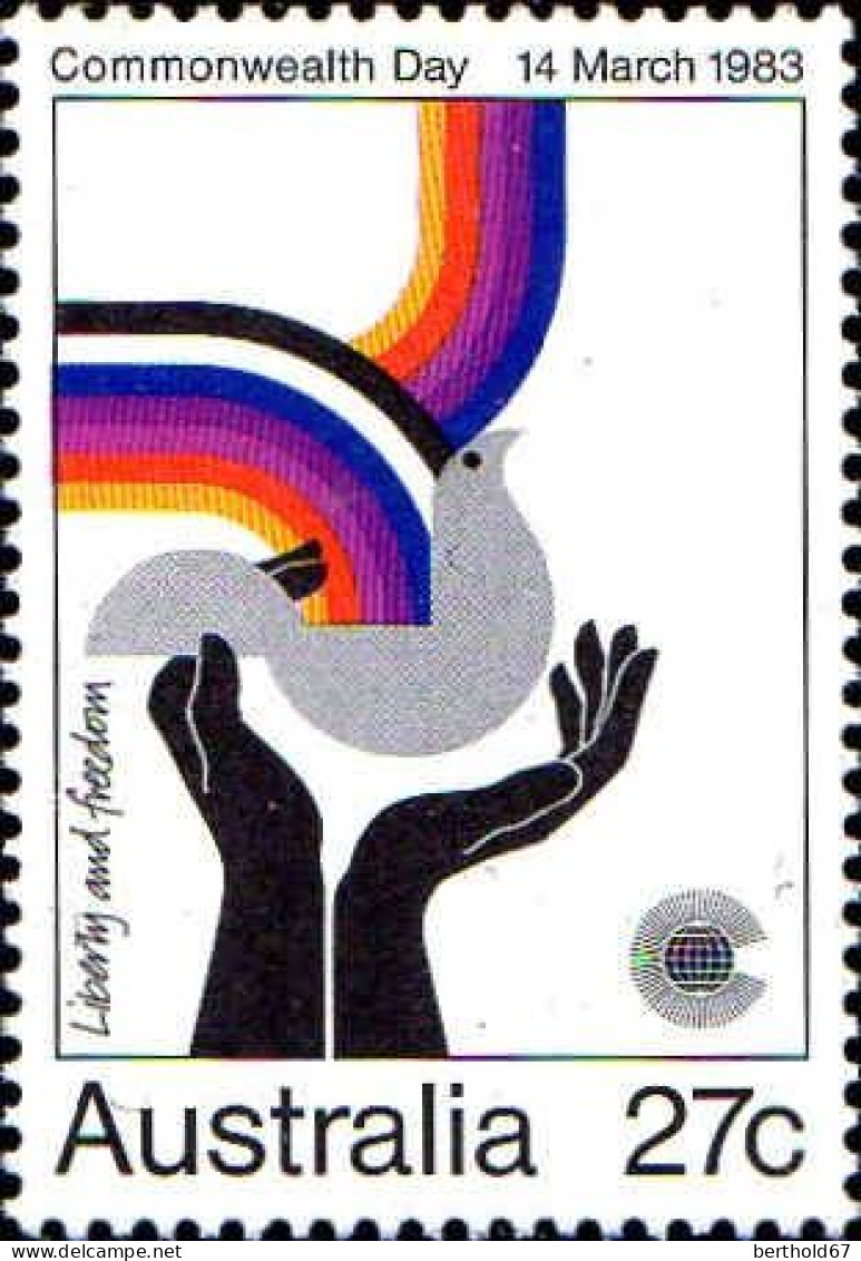 Australie Poste N** Yv: 817/820 Commonwealth Day - Mint Stamps