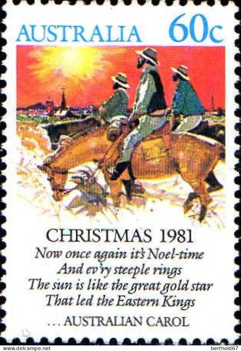 Australie Poste N** Yv: 756/757 Christmas Austalian Carol (Thème) - Neufs