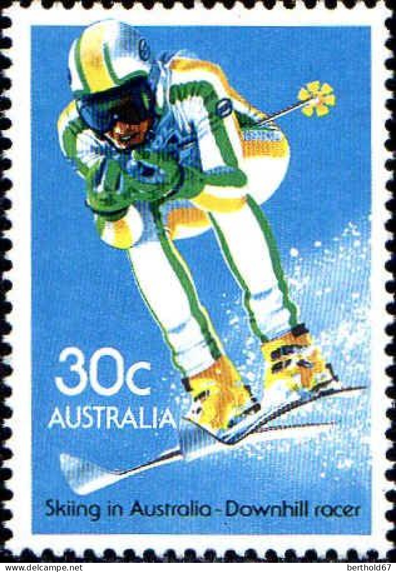 Australie Poste N** Yv: 861/864 Skiing In Australia (Thème) - Nuovi