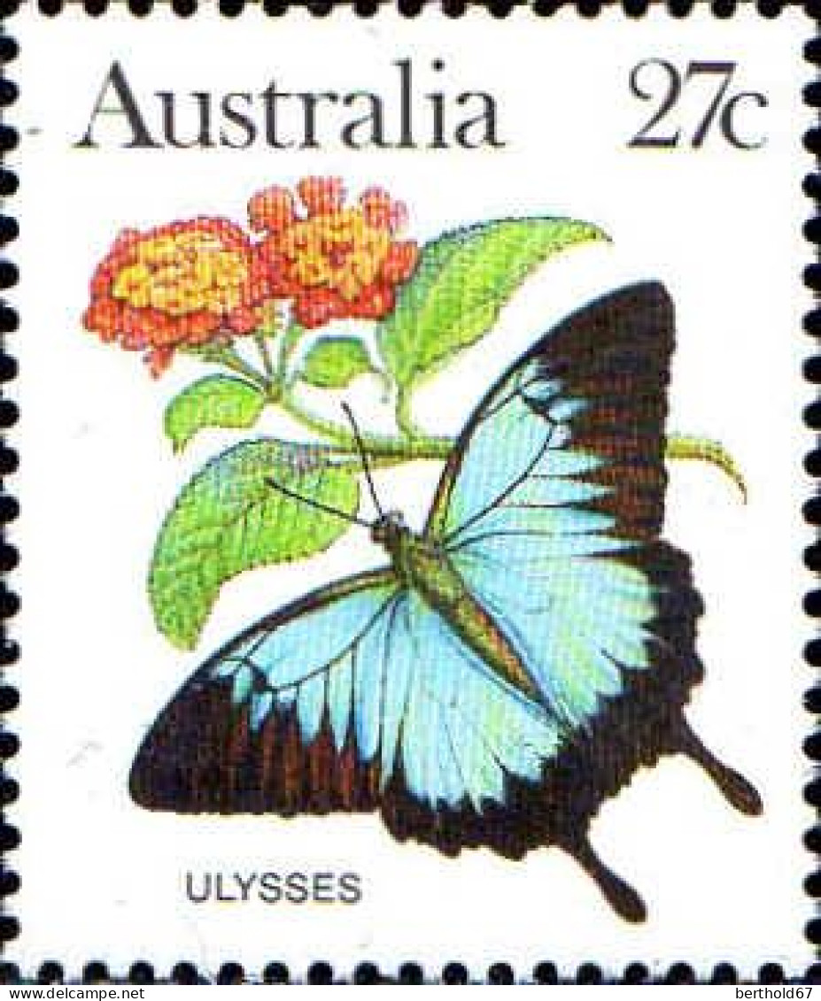 Australie Poste N** Yv: 825/834 Faune & Flore 5.Serie Papillons - Mint Stamps