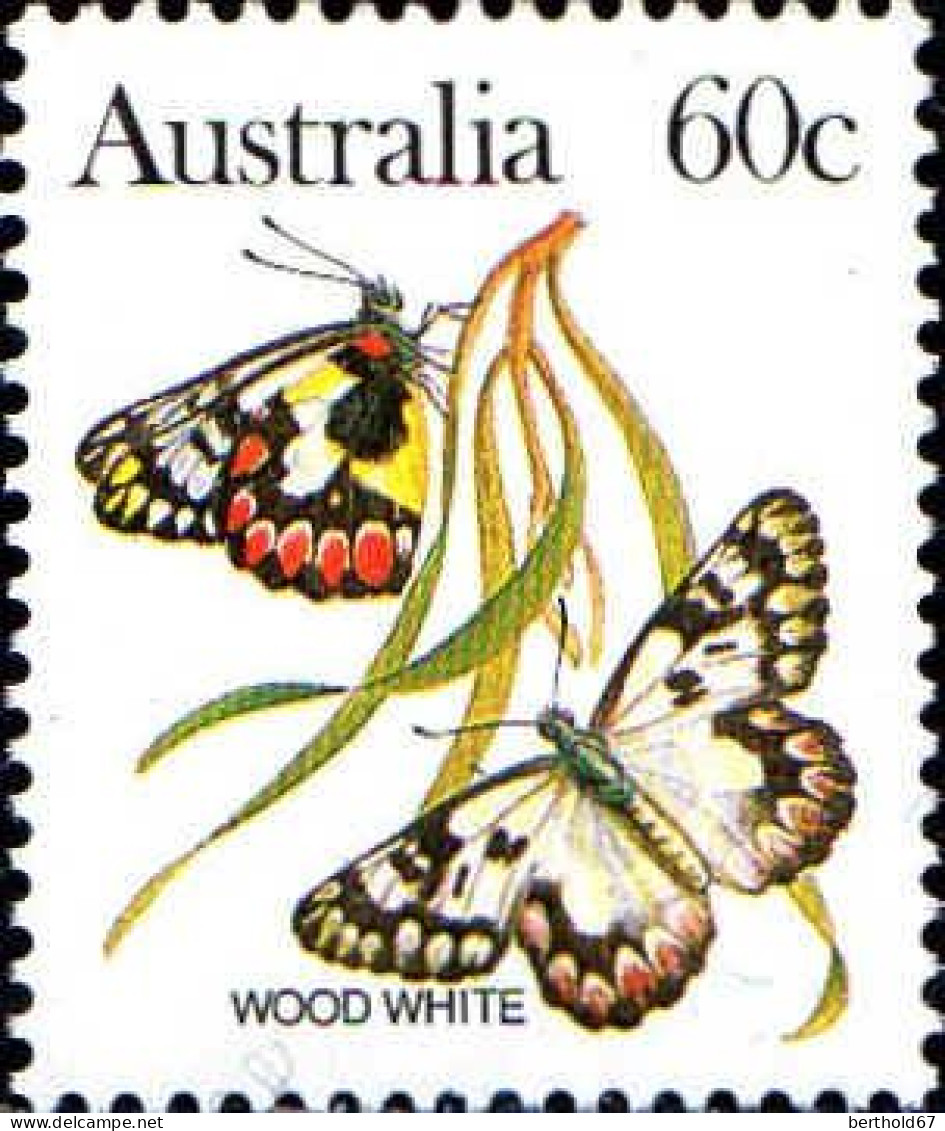 Australie Poste N** Yv: 825/834 Faune & Flore 5.Serie Papillons