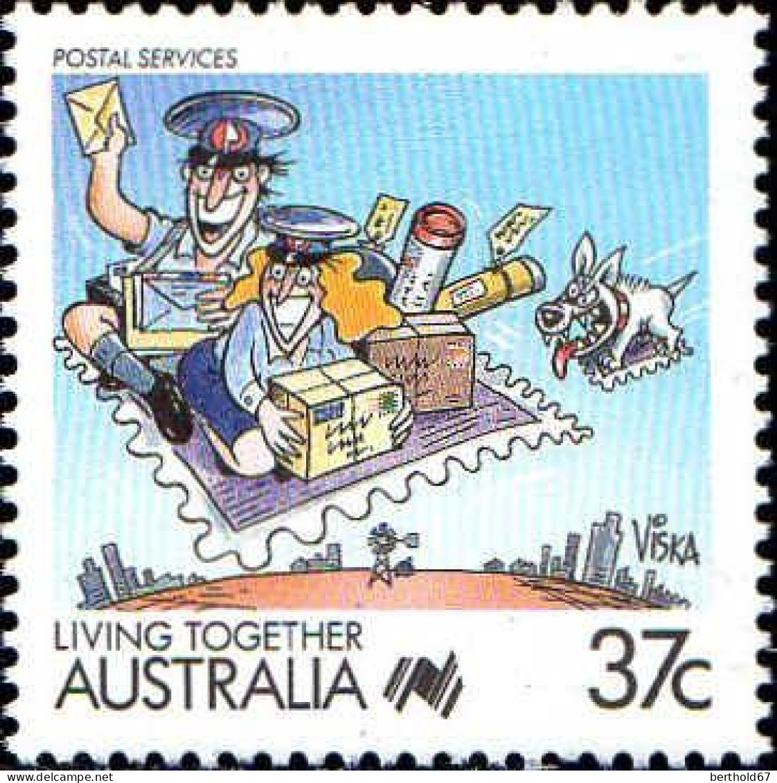 Australie Poste N** Yv:1051/1063 La vie en Australie