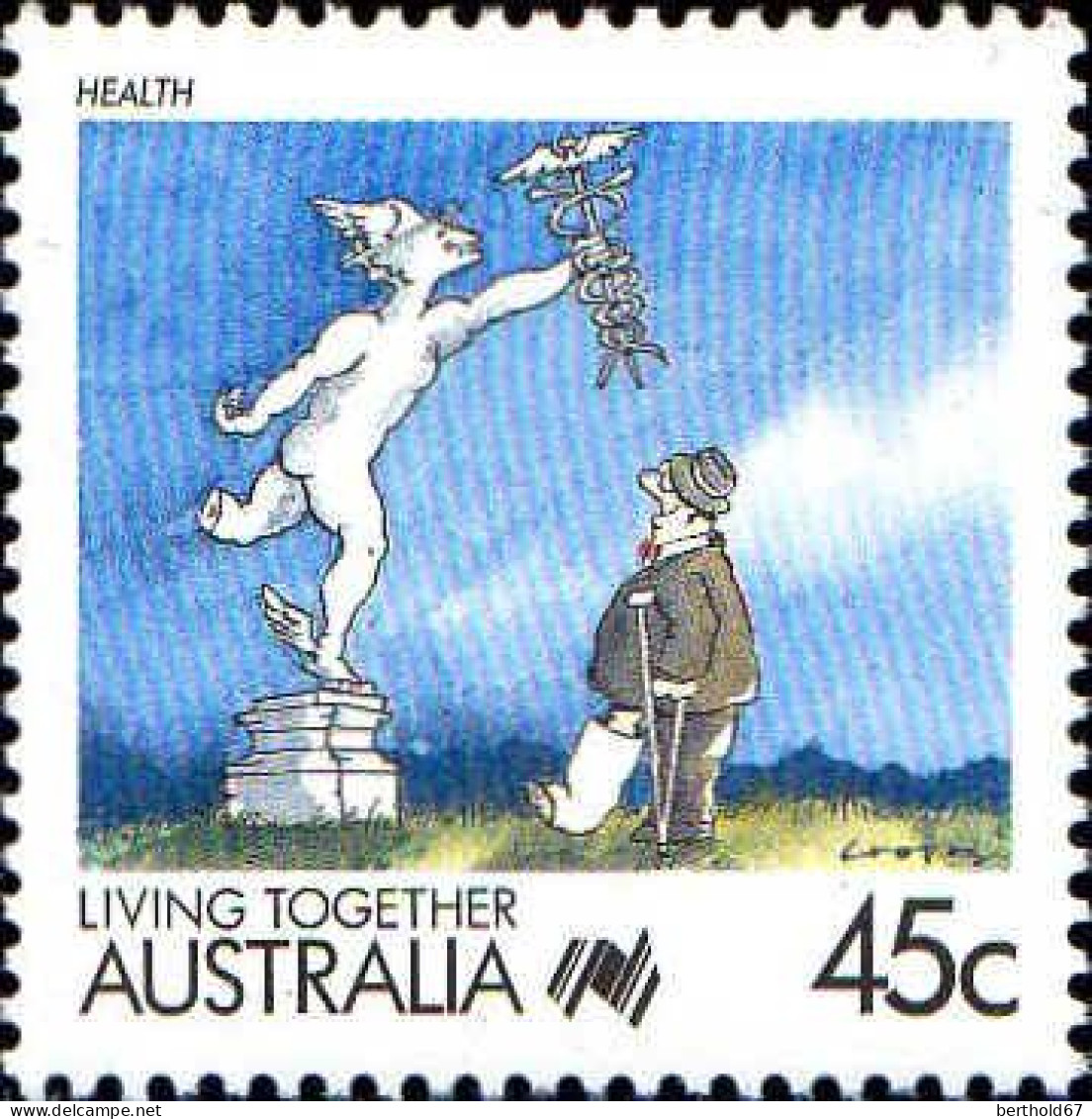 Australie Poste N** Yv:1051/1063 La vie en Australie