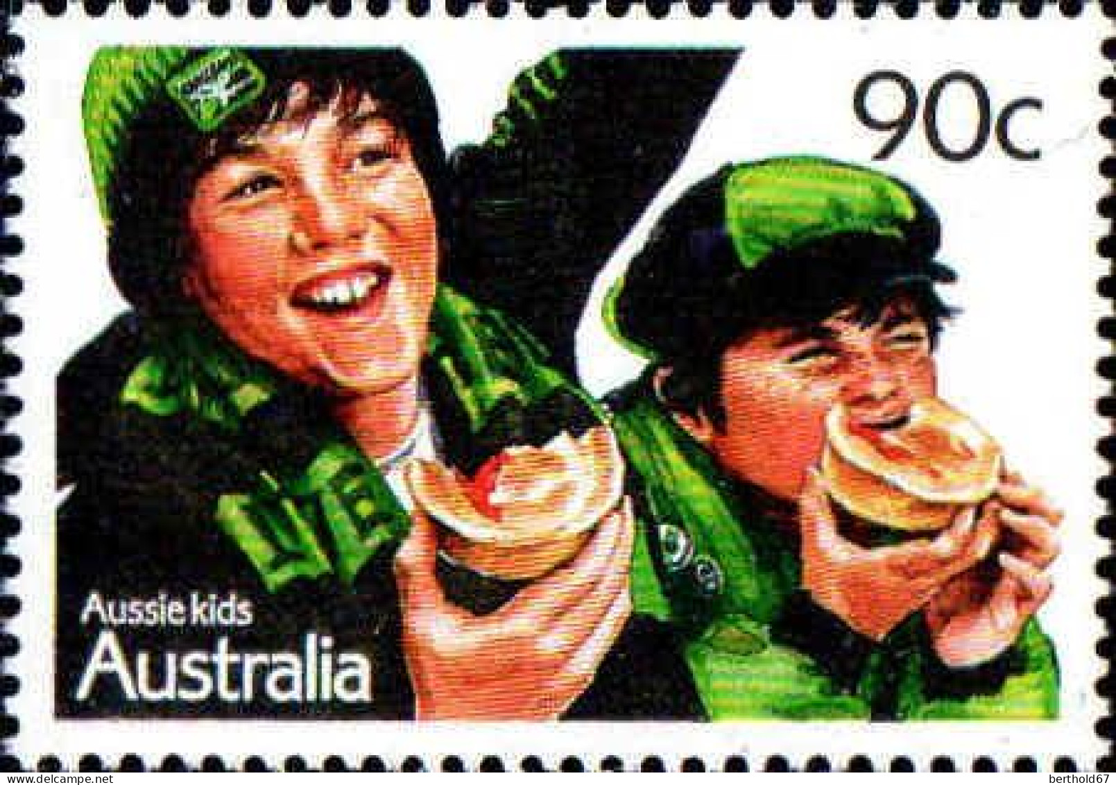 Australie Poste N** Yv:1029/1032 Enfants Australiens - Mint Stamps