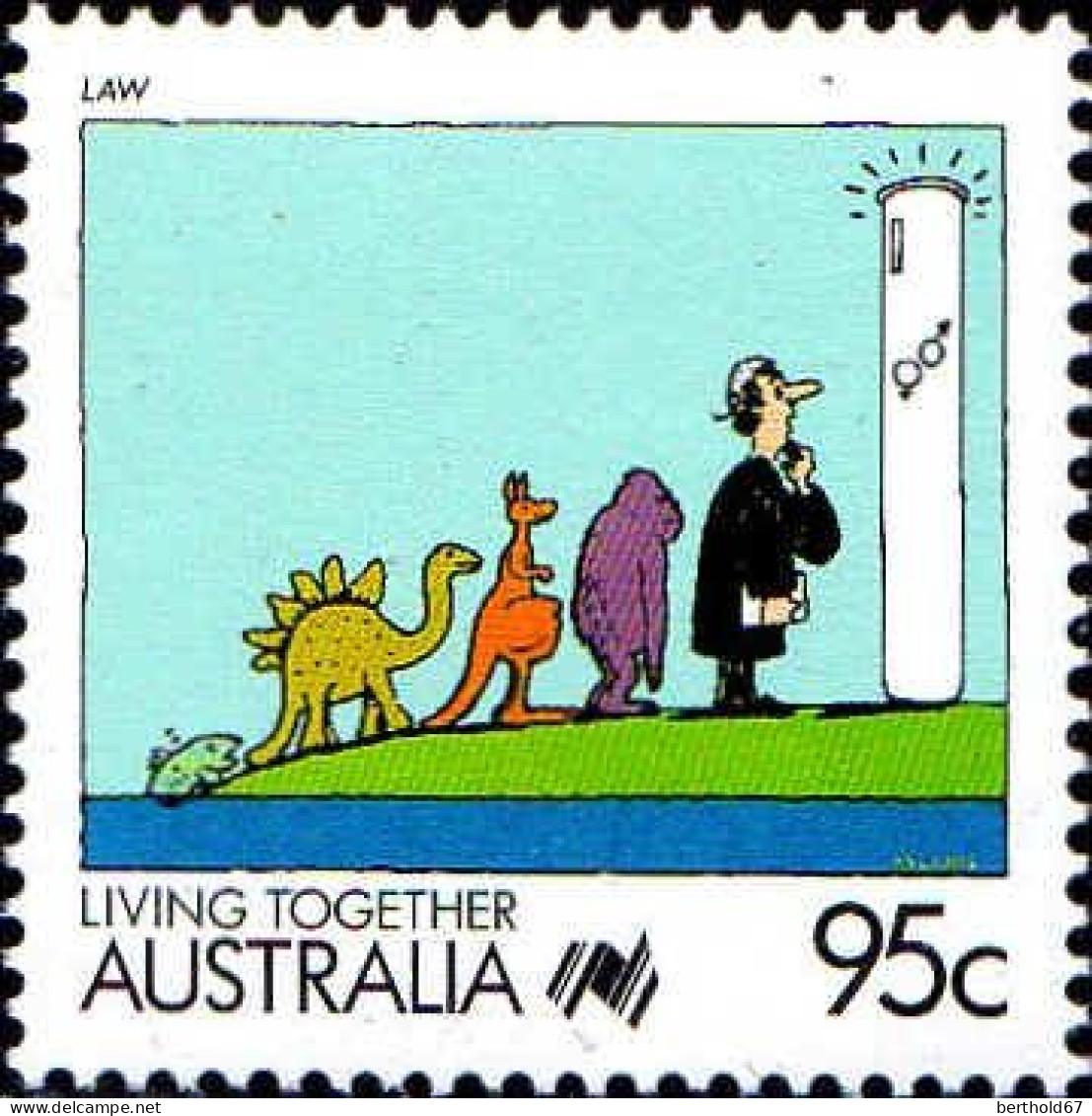 Australie Poste N** Yv:1064/1076 La vie en Australie