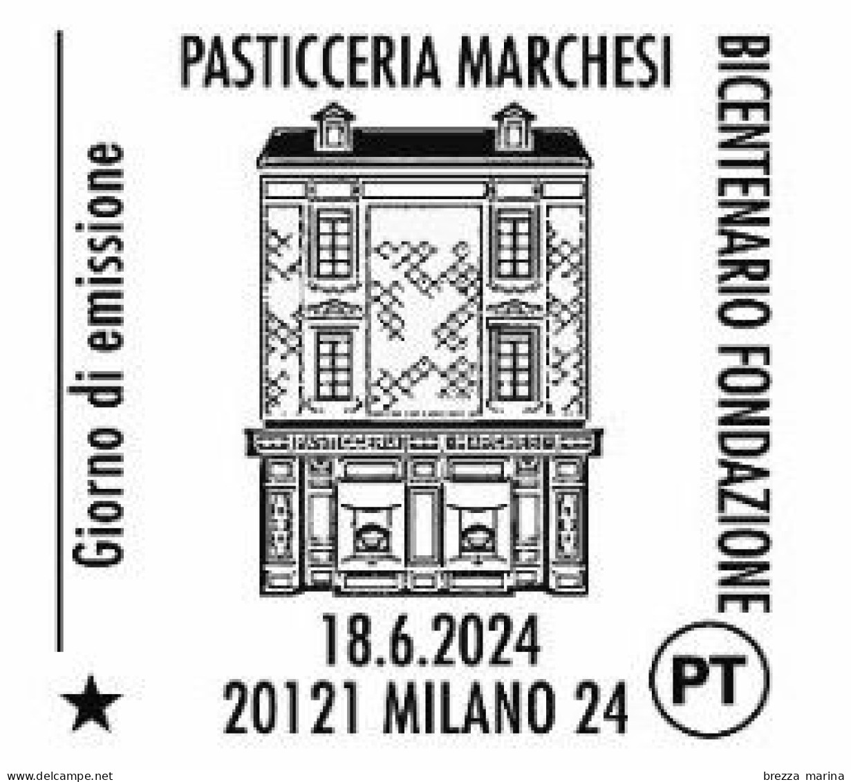 Nuovo - MNH - ITALIA - 2024 - 200 Anni Della Pasticceria Marchesi - B - Barre 2440 - Barcodes