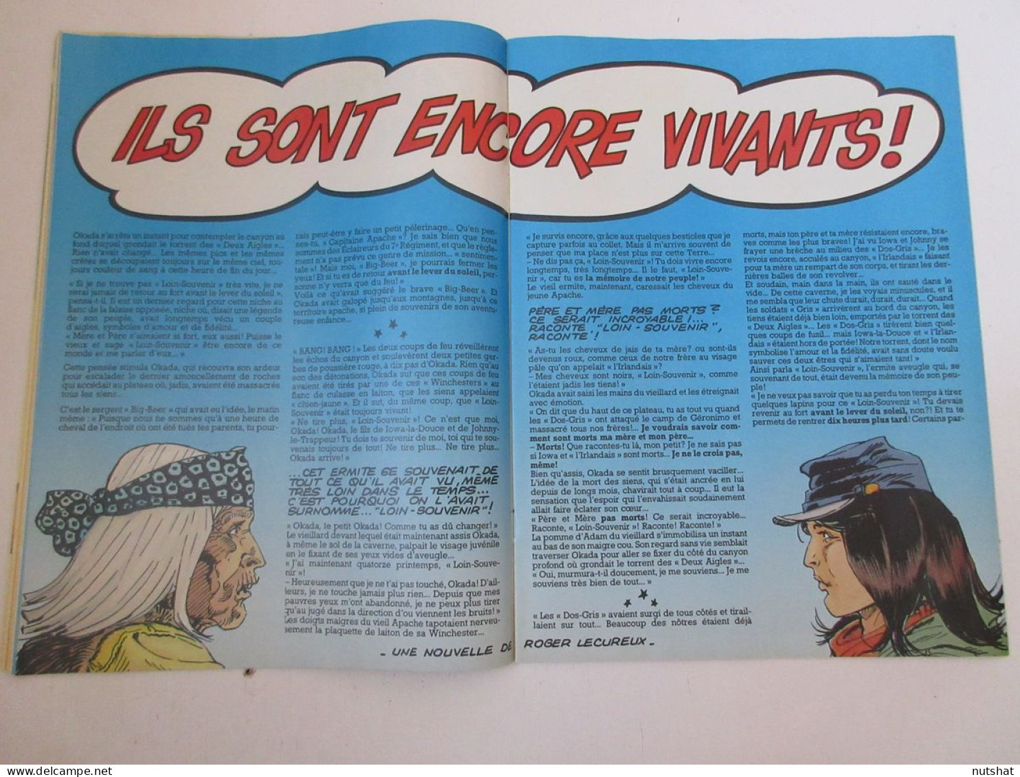 PIF GADGET 761 10.1983 Les PARENTS De CAPITAINE APACHE SAVARY GRAND MAGIC CIRCUS - Vaillant