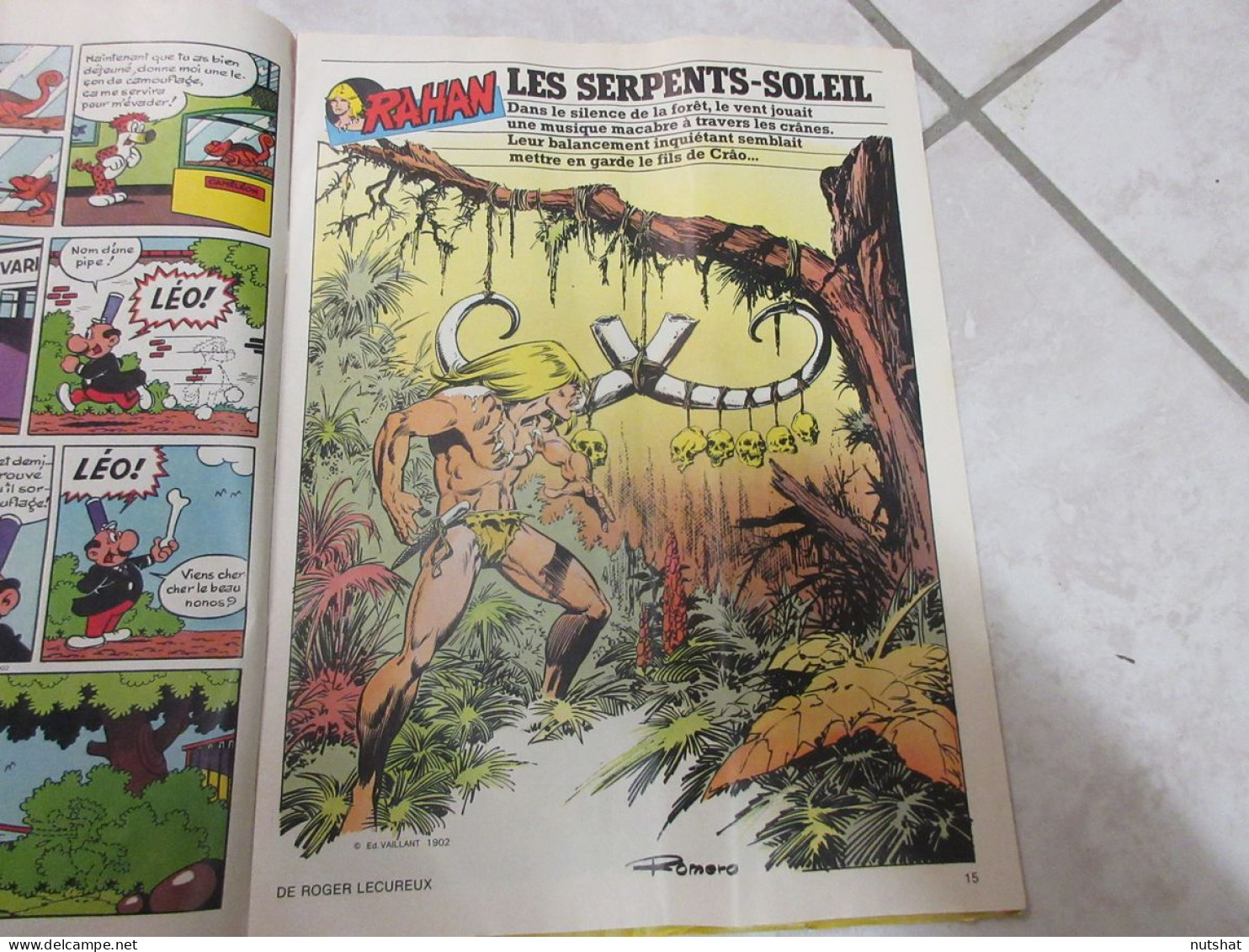 PIF GADGET 664 12.1981 RAHAN Les SERPENTS SOLEIL GOTLIB GAI LURON Les POLES  - Vaillant