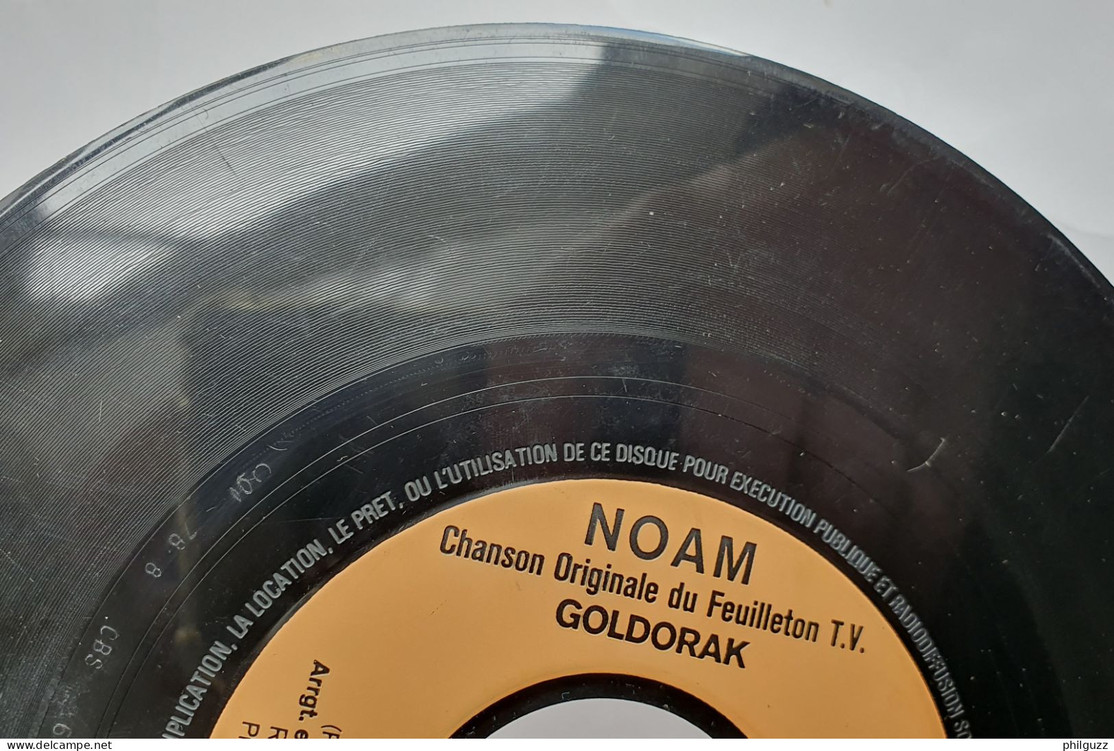 Disque Vinyle 45T GOLDORAK NOAM A2  - CBS 6667 - 1978 - Ediciones De Colección