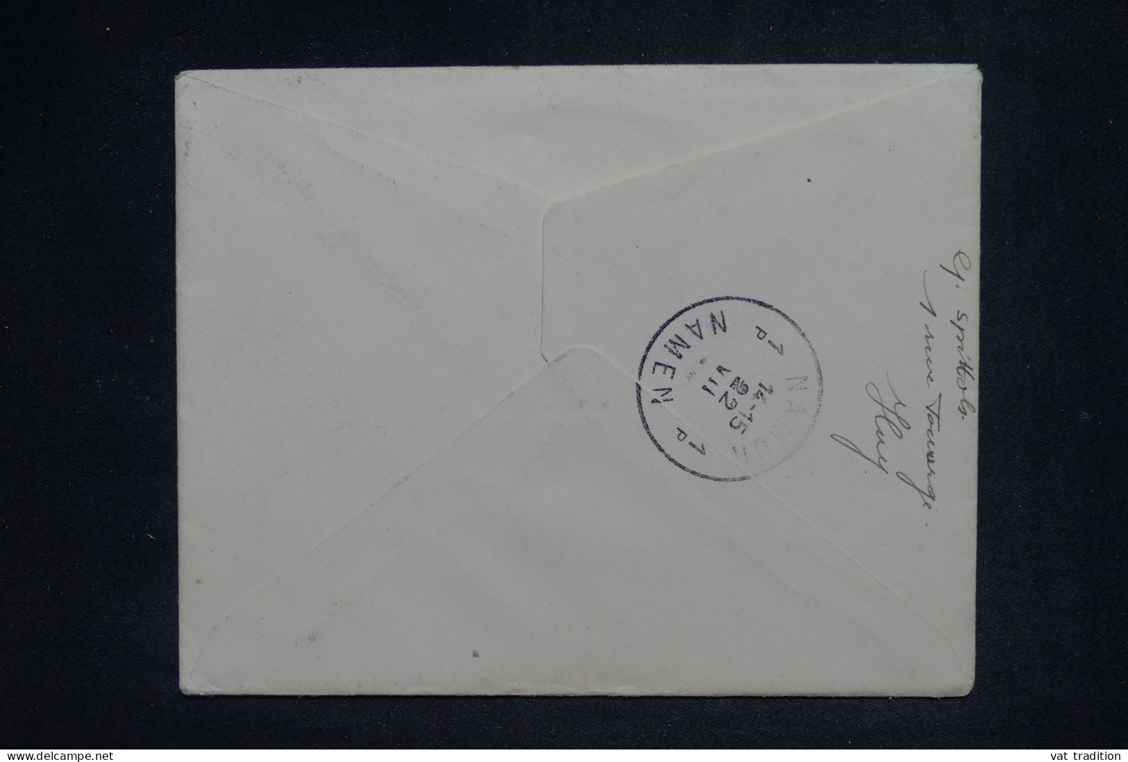 BELGIQUE - Enveloppe De Huy Pour La Plante En 1915 Avec Cachet De Namur - L 153803 - OC1/25 General Government