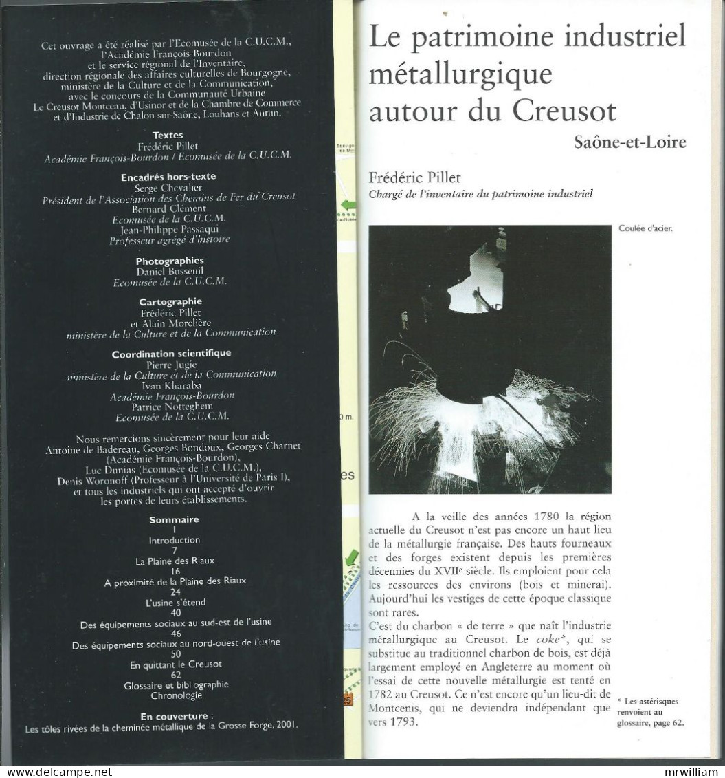 Le Patrimoine Industriel Métallurgique Du Creusot (Saône-et-Loire) - (2001) - Bourgogne