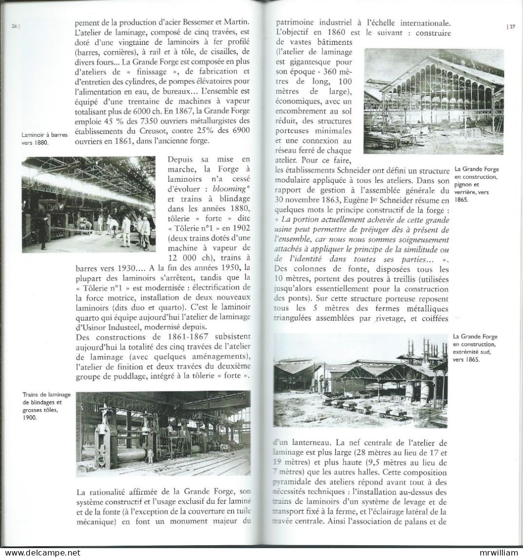 Le Patrimoine Industriel Métallurgique Du Creusot (Saône-et-Loire) - (2001) - Bourgogne