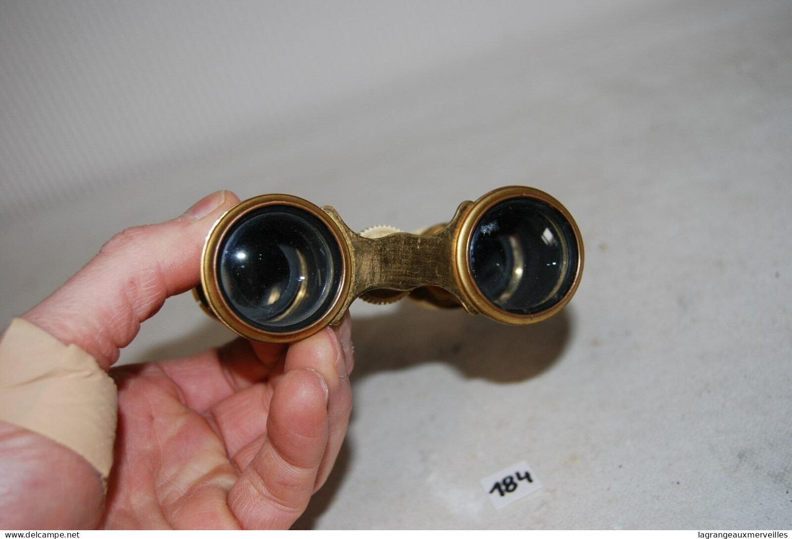 C184 Rare Ancienne Lunette D'approche - Nacre - Théâtre - Populaire Kunst