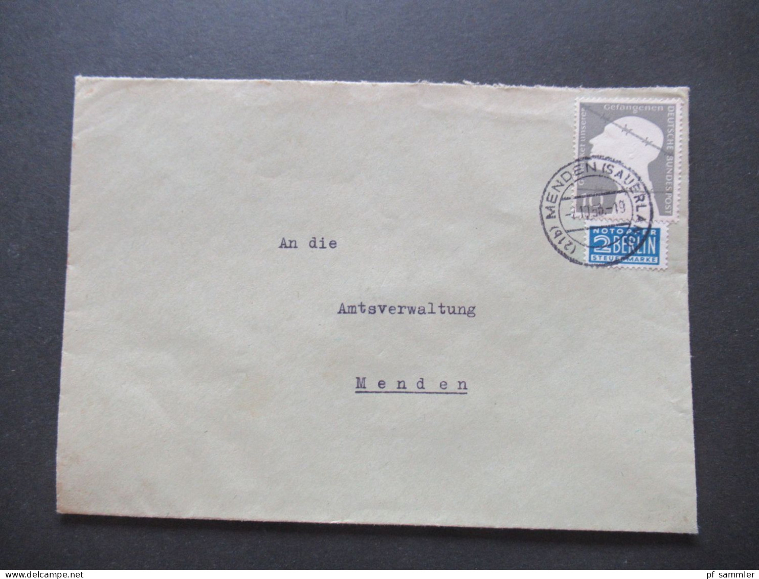 BRD 1953 Deutsche Kriegsgefangene Mi.Nr.165 Belegeposten Mit 18 Stück EF / MeF Interessanter Stöberposten! - Briefe U. Dokumente