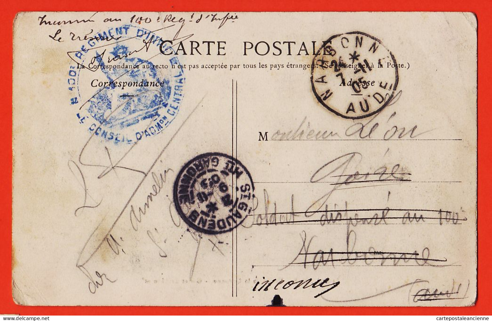 08408 / Photographies +Lettre 1915 Du Poilu Léon GOIZE ( De FOIX ) 23e Rég Infanterie +CP SAINT-GAUDENS GAR CRABIOULES - Saint Gaudens