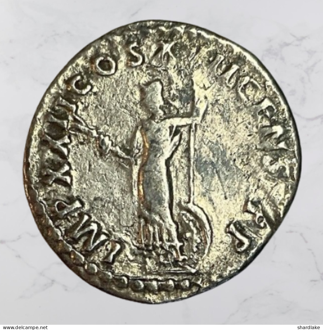 Roman Empire - Domitian – 81 AC – Denarius - The Flavians (69 AD Tot 96 AD)