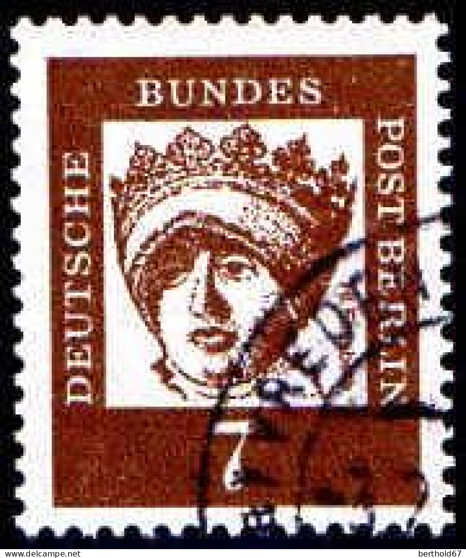 Berlin Poste Obl Yv:178/192 Allemands Célèbres (cachet Rond) - Used Stamps