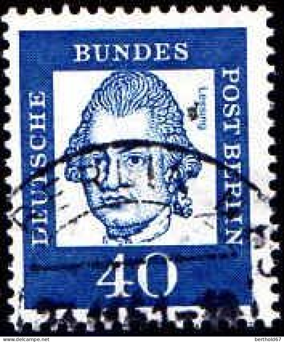 Berlin Poste Obl Yv:178/192 Allemands célèbres (cachet rond)